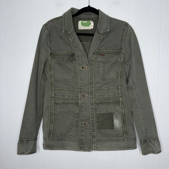 Anthropologie Jackets & Blazers - Anthropologie Women’s Green Military Field Jacket Worn On TV The Society Size S
